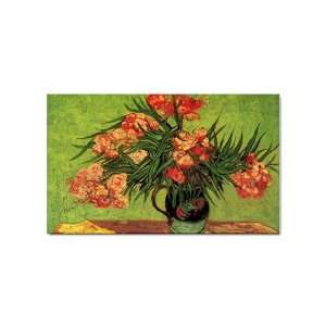   with Oleanders and Books By Vincent Van Gogh Magnet