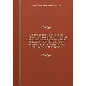   new pref. by the author. Transl Rudolf Ludwig Karl Virchow Books