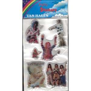  Van Halen 1984 Puffy Stickers 