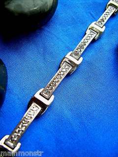 Levian Vintage DECO Diamond Designer Line Bracelet Gold  