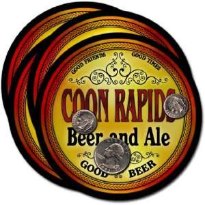 Coon Rapids, IA Beer & Ale Coasters   4pk