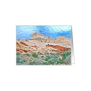  Valley of Fire State Park Nevada Landscape Paper Note Card 