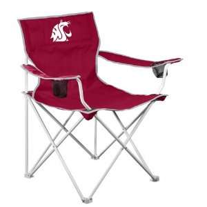  : Washington State Cougars Deluxe Adult Logo Chair: Sports & Outdoors