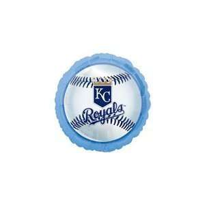  MLB Kansas City Royals Baseball Logo 18 Mylar Balloon 