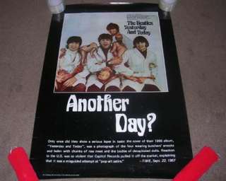   THE BEATLES Another Day? Butcher Cover Controversy POSTER 36 x 24