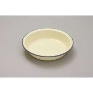   Round Pie Dish Country Cream 22cm [Kitchen & Home]