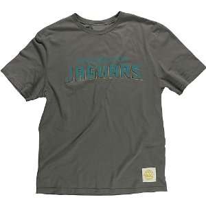  Reebok Jacksonville Jaguars Distressed Wordmark T Shirt 