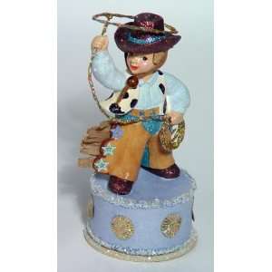  COWPOKE Cowboy Whimsy Western Americana Figurine