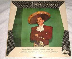 Amorcito Corazon. Pedro Infante. Peerless LPL 192 vinyl  