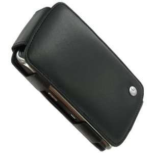  Noreve BlackBerry Storm Leather Flip Case (Black 