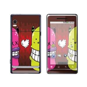   Skin for Motorola DROID 2   Monster Talk Cell Phones & Accessories