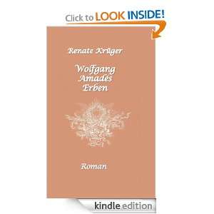 Wolfgang Amadés Erben (German Edition) Renate Krüger  