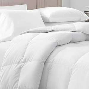 Willow Highlands White 55 Oz Queen Size Down/feather Comforter 300 T/c 
