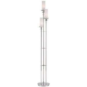  3 Lite Floor Lamp   Credence Collection Chrome Finish 