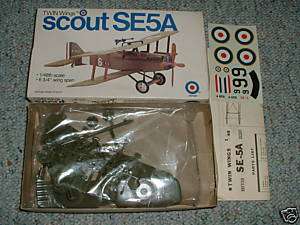 Entex 1/48 Twin Wings Scout SE5A RARE  