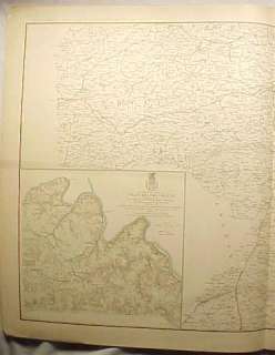 1864 CIVIL WAR MAP CSA CONFEDERATE N VIRGINIA  