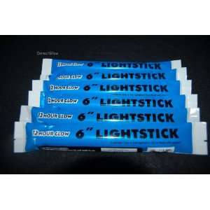   Blue Jumbo 6 Inch 12 Hour Safety Glow Light Sticks