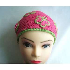  Pinky Lime Green Crochet Headband Beauty