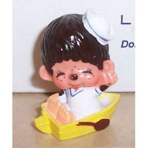    1981 Mattel monchhichi Pvc Figure SEKIGUCHI #4 