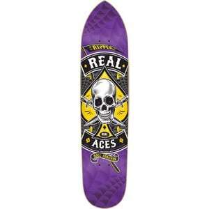  Real Aces Ripper Skateboard Deck   8.7 x 32.7 Sports 