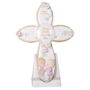   Moments General Anniversary Porcelain Cross With Stand