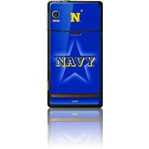   Skin for DROID   US Naval Academy Blue Star Cell Phones & Accessories