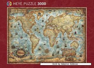 picture 2 of Heye 3000 pieces jigsaw puzzle The World (29275)