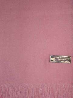 New 100% Pashmina Solid Baby Pink Scarf Shawl Wrap a406  