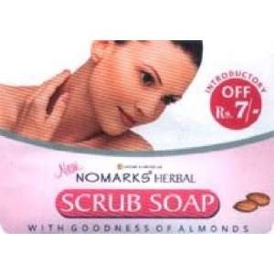  NOMARKS HERBAL SCRUB SOAP WITH GOODNESS OF ALMONDS Health 