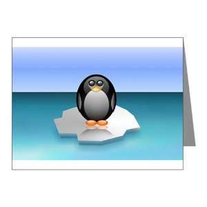  Note Cards (10 Pack) Cute Baby Penguin: Everything Else