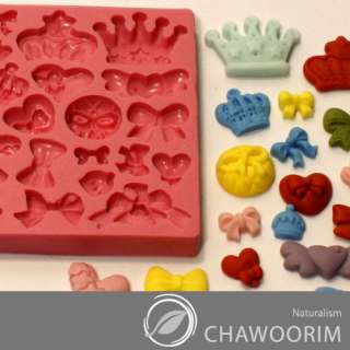 No.11   CROWN series Decoration Silicone molds  
