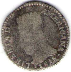 COLOMBIA CUNDINAMARCA COIN 1 REAL 1815 J.F VG+  