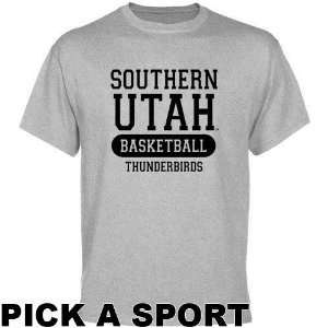  Southern Utah Thunderbirds Ash Custom Sport T shirt 
