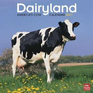  Dairyland Americas Cow Calendar 2011 Wall Calendar 12 X 
