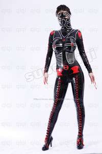 Latex/Rubber .8mm Cosplay Catsuit Suit Bodysuit Outfits  