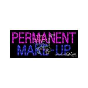  Permanent Make up LED Sign: Office Products