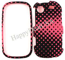 Cover for Samsung R630 Messager Touch Polka Dots Pink  