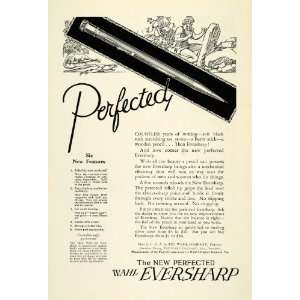  1924 Ad Wahl Eversharp Fountain Ball Point Pens Cavemen 