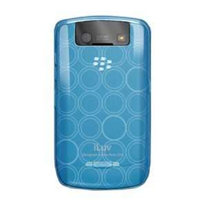  Smart Phone Skin. FLEXIBLE CASE FOR BLACKBERRY CURVE CLEAR BLUE PH 