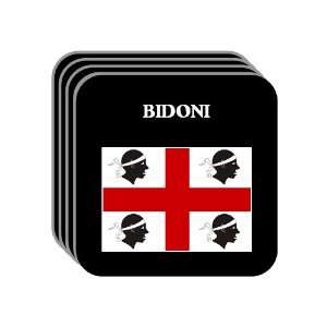  Italy Region, Sardinia (Sardegna)   BIDONI Set of 4 Mini 