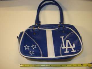Los Angeles Dodgers Bowler Bag Purse/Handbag New Blue  