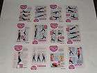   TONE UP FOR 2012   FULL SET OF EXERCISE CARDS   DAILY MAIL PROMO
