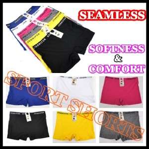   Seamless Sport Boy Shorts Any Workout, Yoga, Running & Bicycling