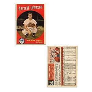  Darrell Johnson 1959 Topps Card