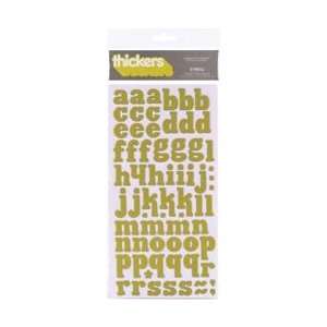  Thickers Chipboard Stickers 6X11 Sheet   Stroll Grass 