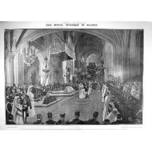   1906 CHURCH SAN GERONIMO KING ALFONSO WEDDING SANCHA