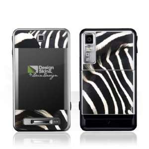  Design Skins for Samsung F480   Zebra Art Design Folie 