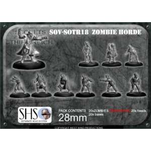  Secrets of the 3rd Reich Soviet Zombie Horde (20) Toys & Games