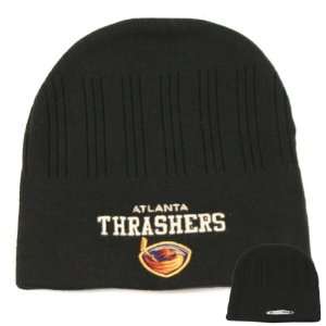  Atlanta Thrashers Half Rib Classic Logo Knit Beanie 
