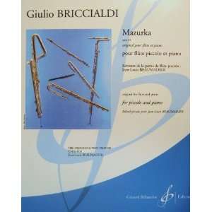  Mazurka Op.88 by Giulio Briccialdi for Piccolo and Piano 